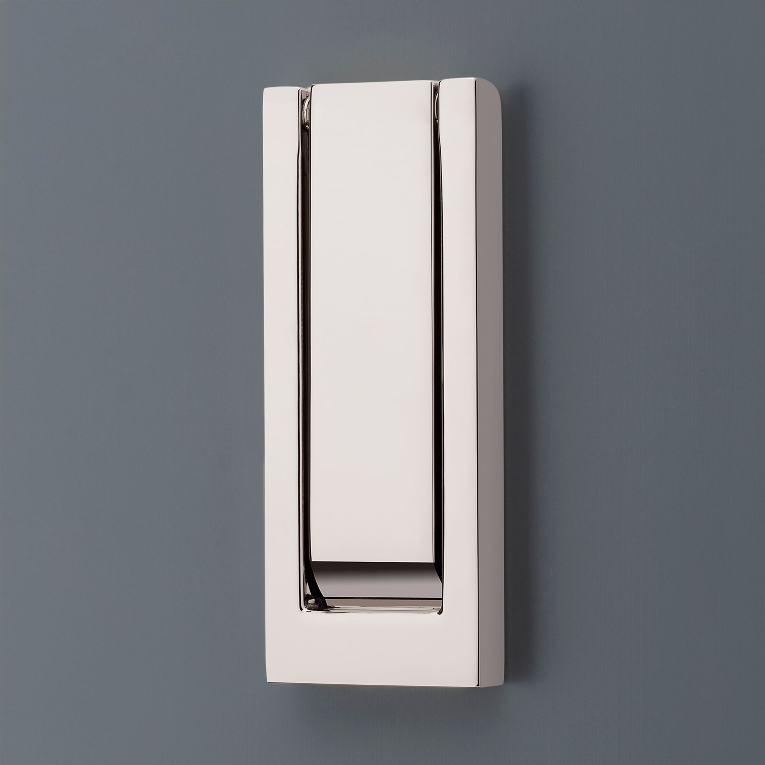 Intercel Door Knocker, Satin Nickel