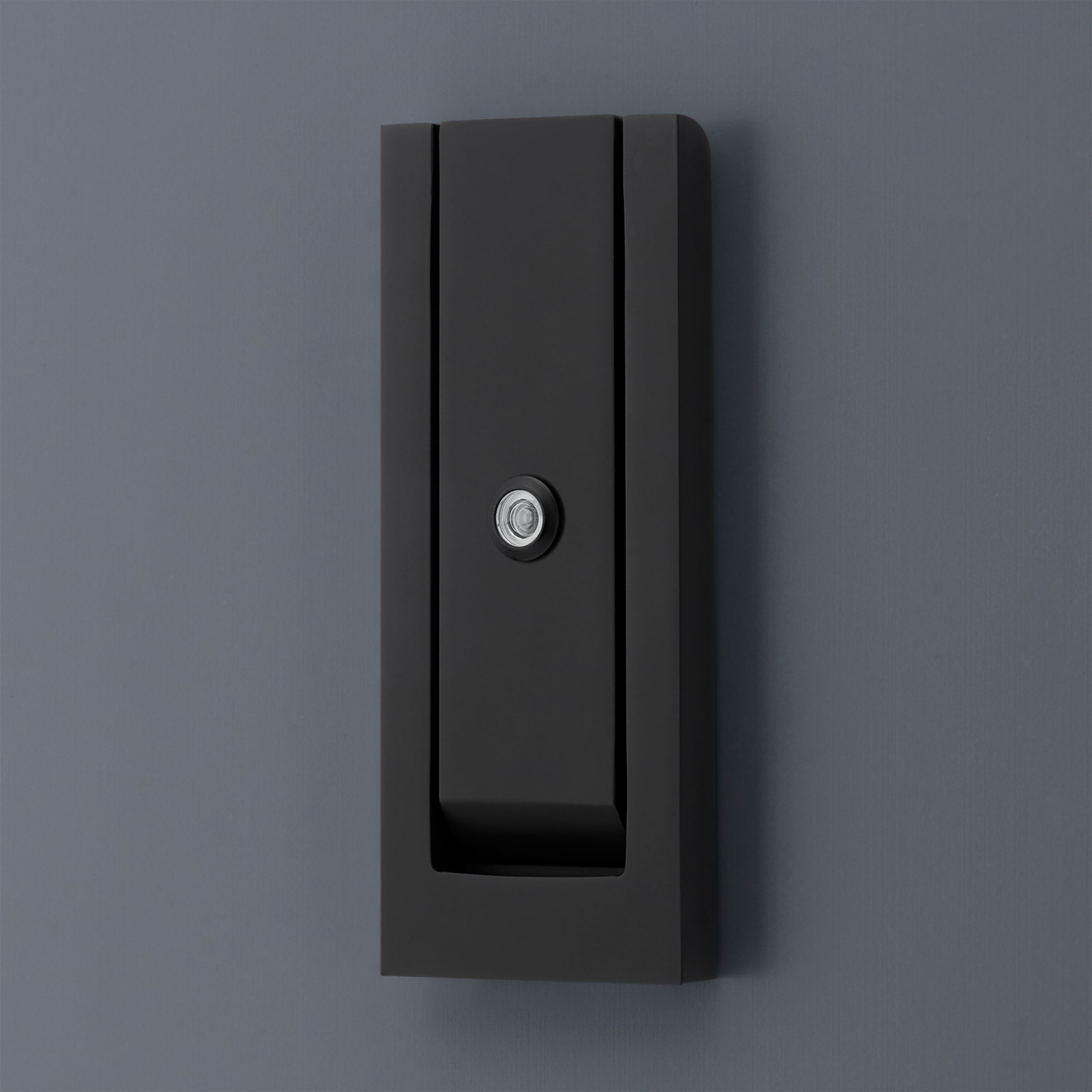 0185 Modern Knocker - Satin Black | Baldwin Hardware