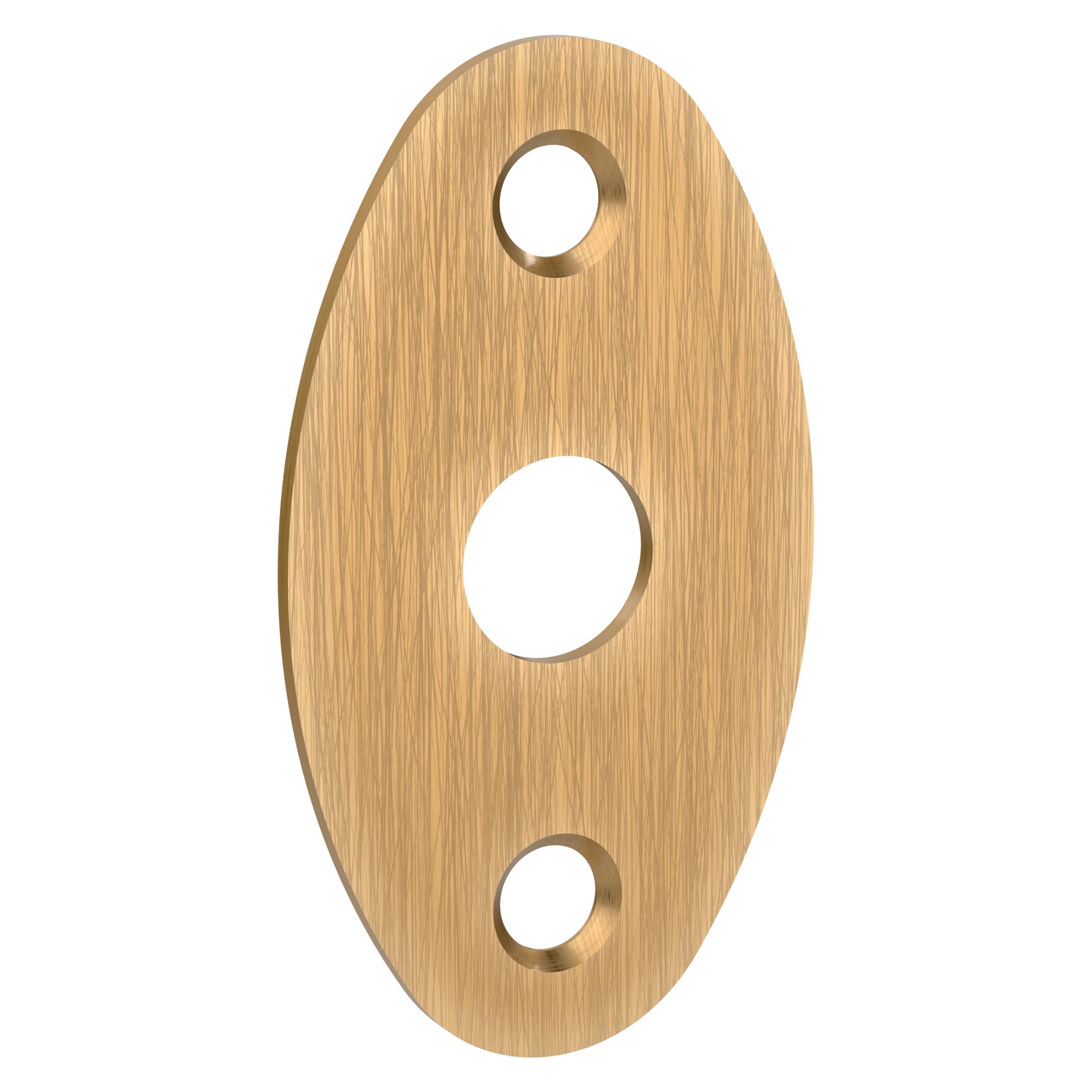 Contemporary Oval Emergency Release Trim