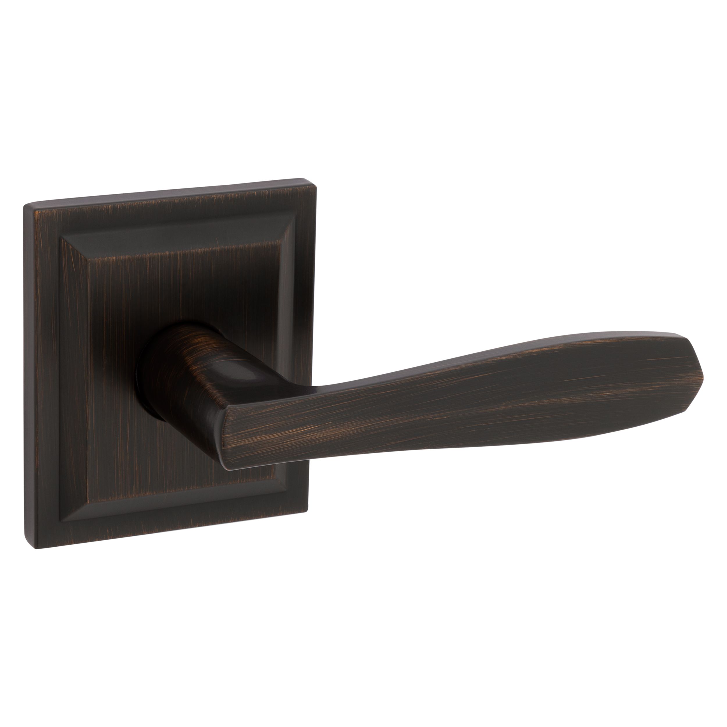 Torrey Venetian Bronze Low Profile Rose Hall/Closet Passage Door Lever