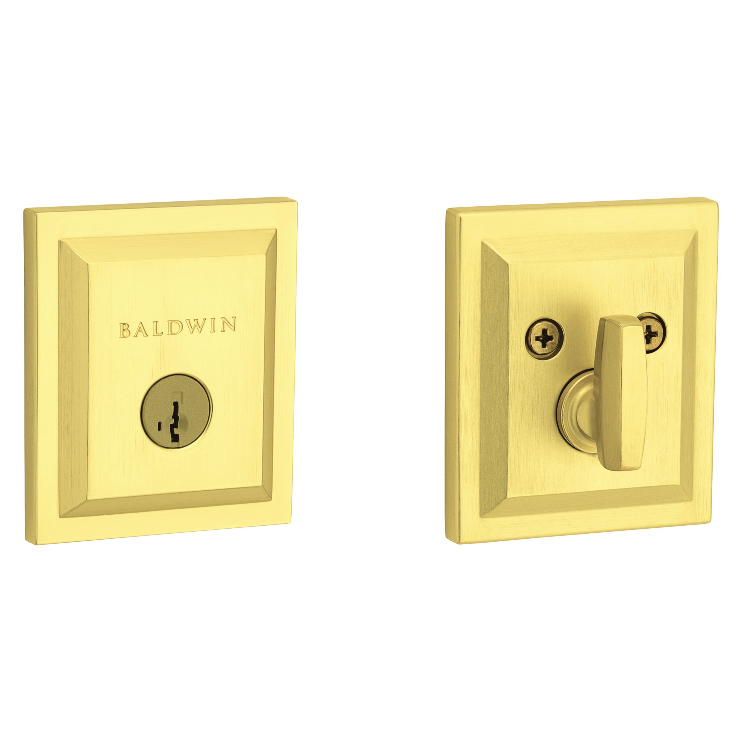 Low Profile Square Deadbolt