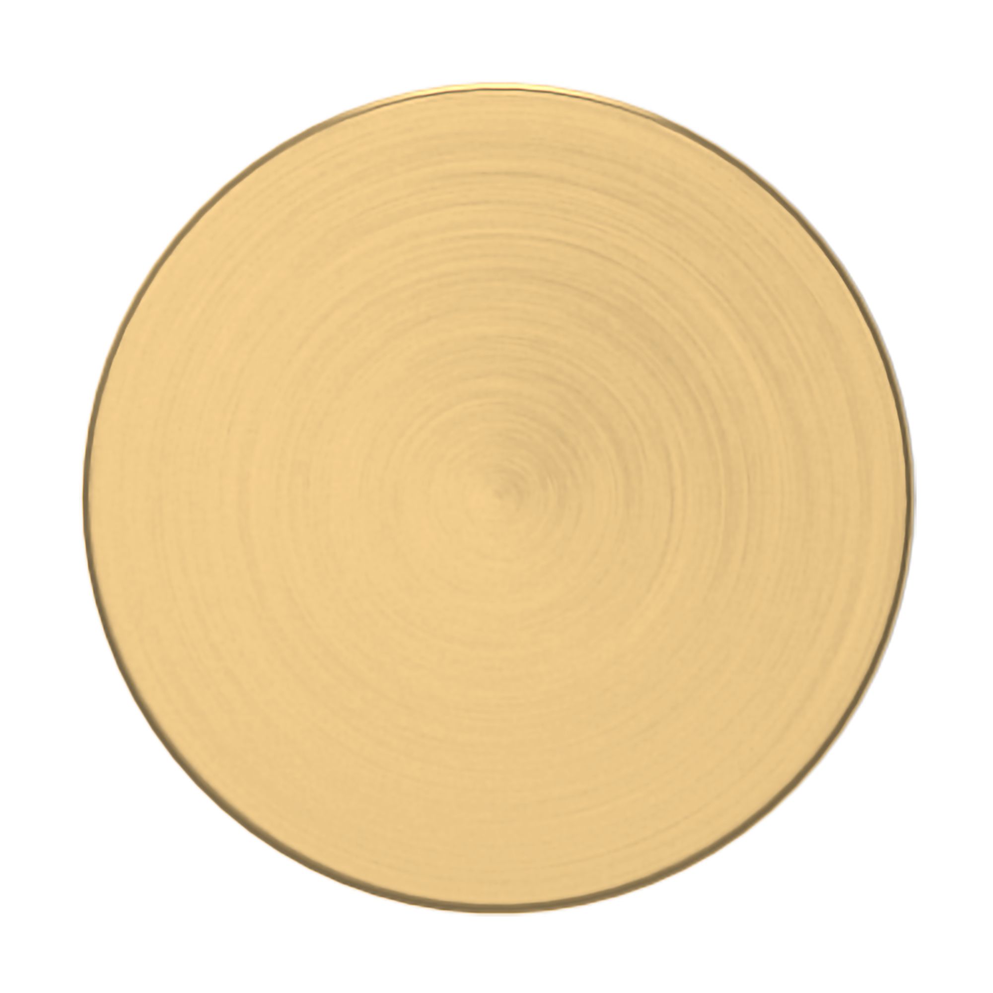 4404 Contemporary Knob - Lifetime (PVD) Satin Brass