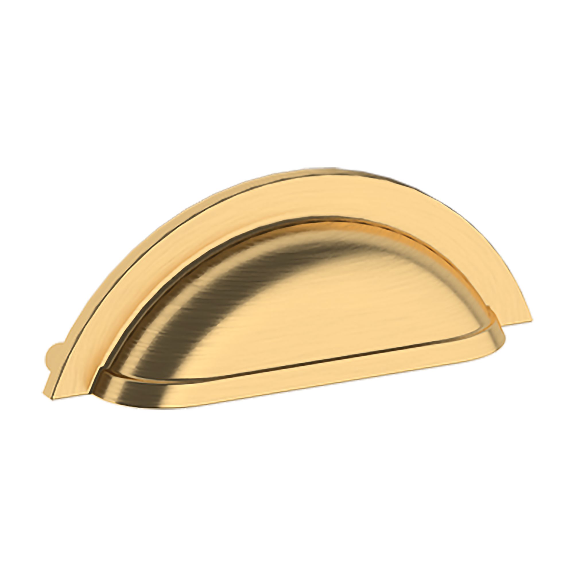 4424 Cup Pull - Lifetime (PVD) Satin Brass