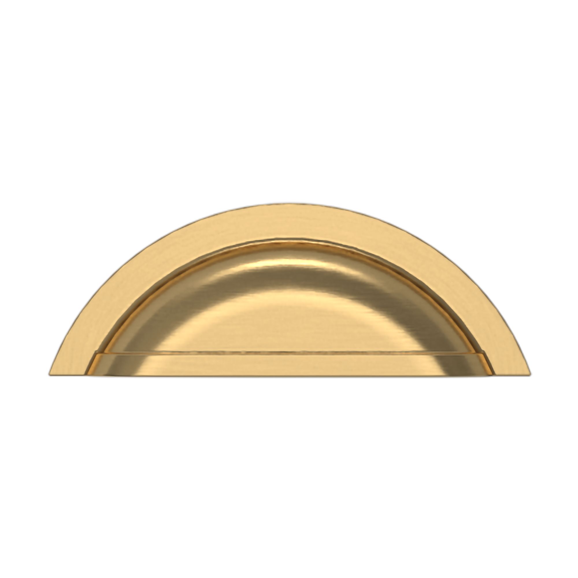 Baldwin SCTRDxENROUTRR044 Lifetime Satin Brass Round Single