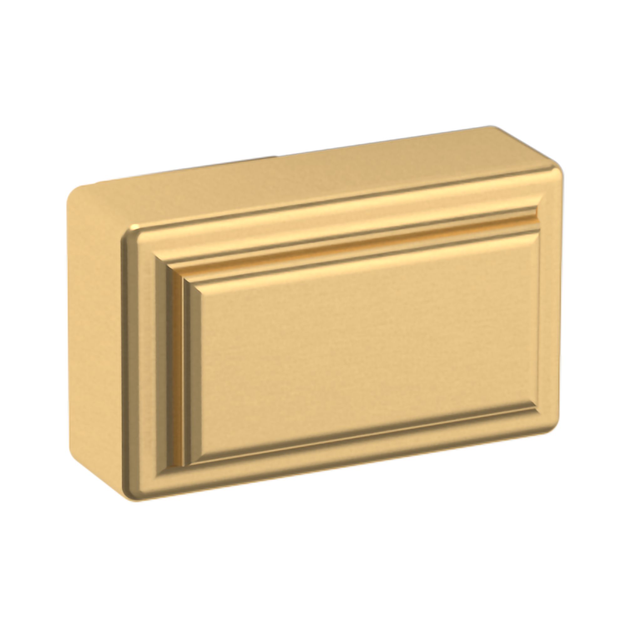 4425 Rectangle Raised Knob - 1.5"