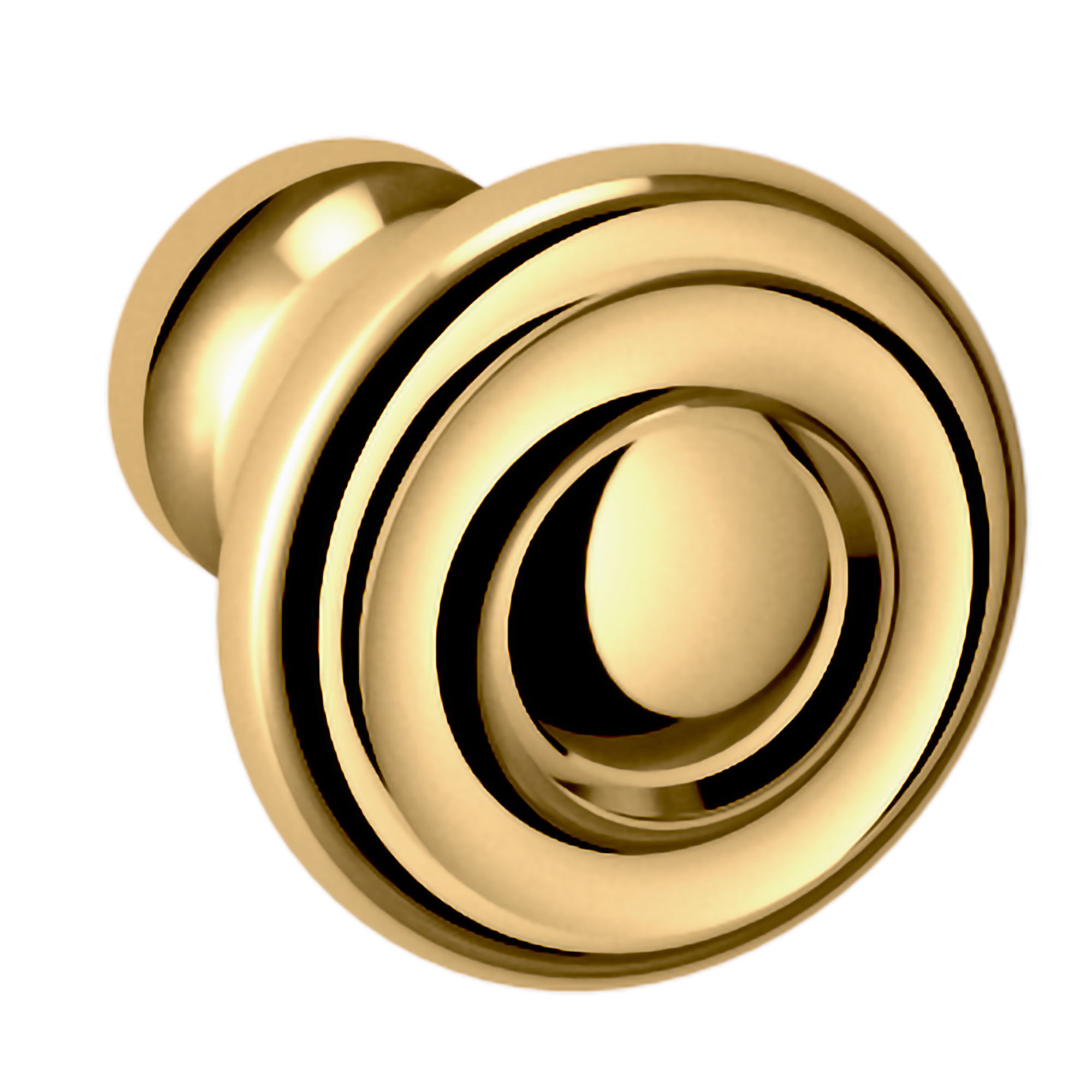 4704 Classic Knob - Non-lacquered Brass