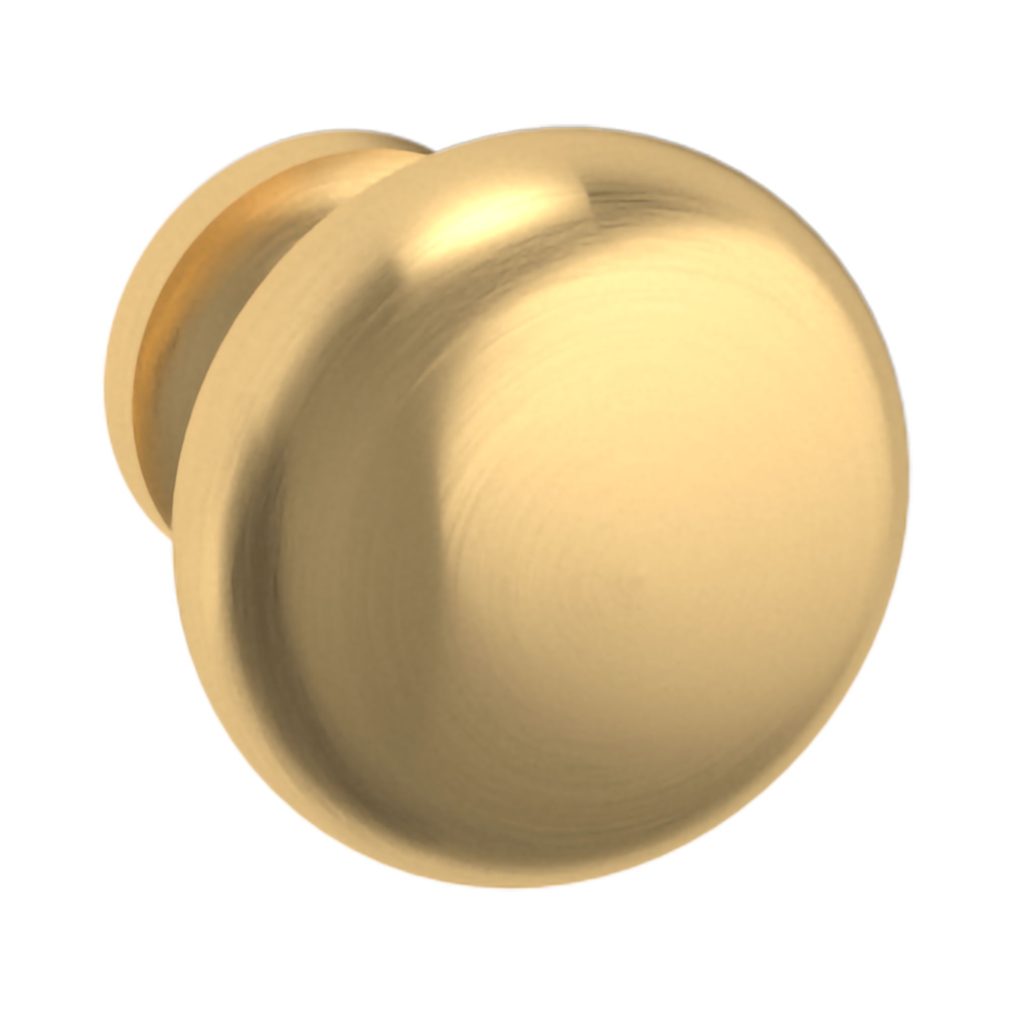 4704 Classic Knob - Lifetime (PVD) Satin Brass