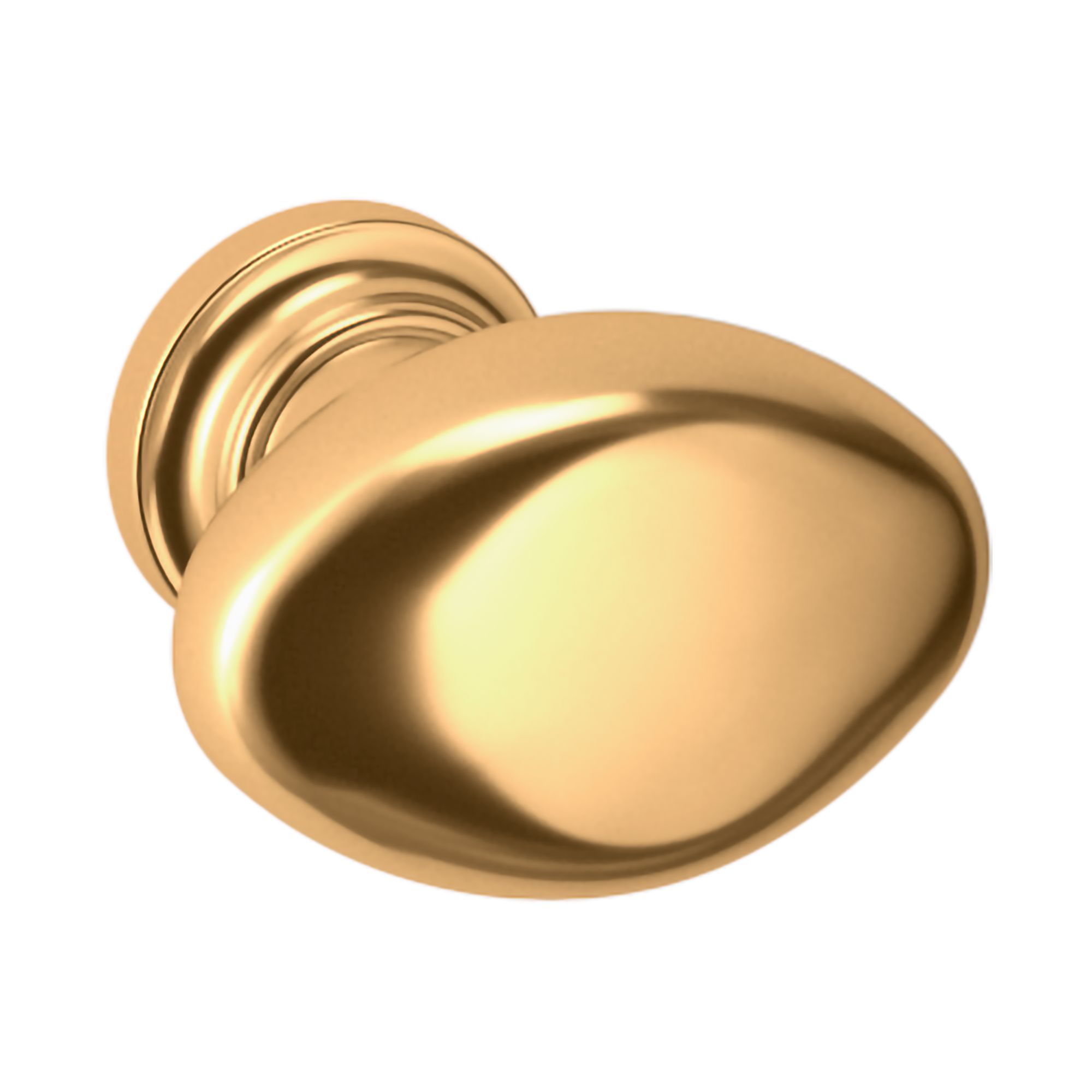 4704 Classic Knob - Lifetime (PVD) Polished Brass