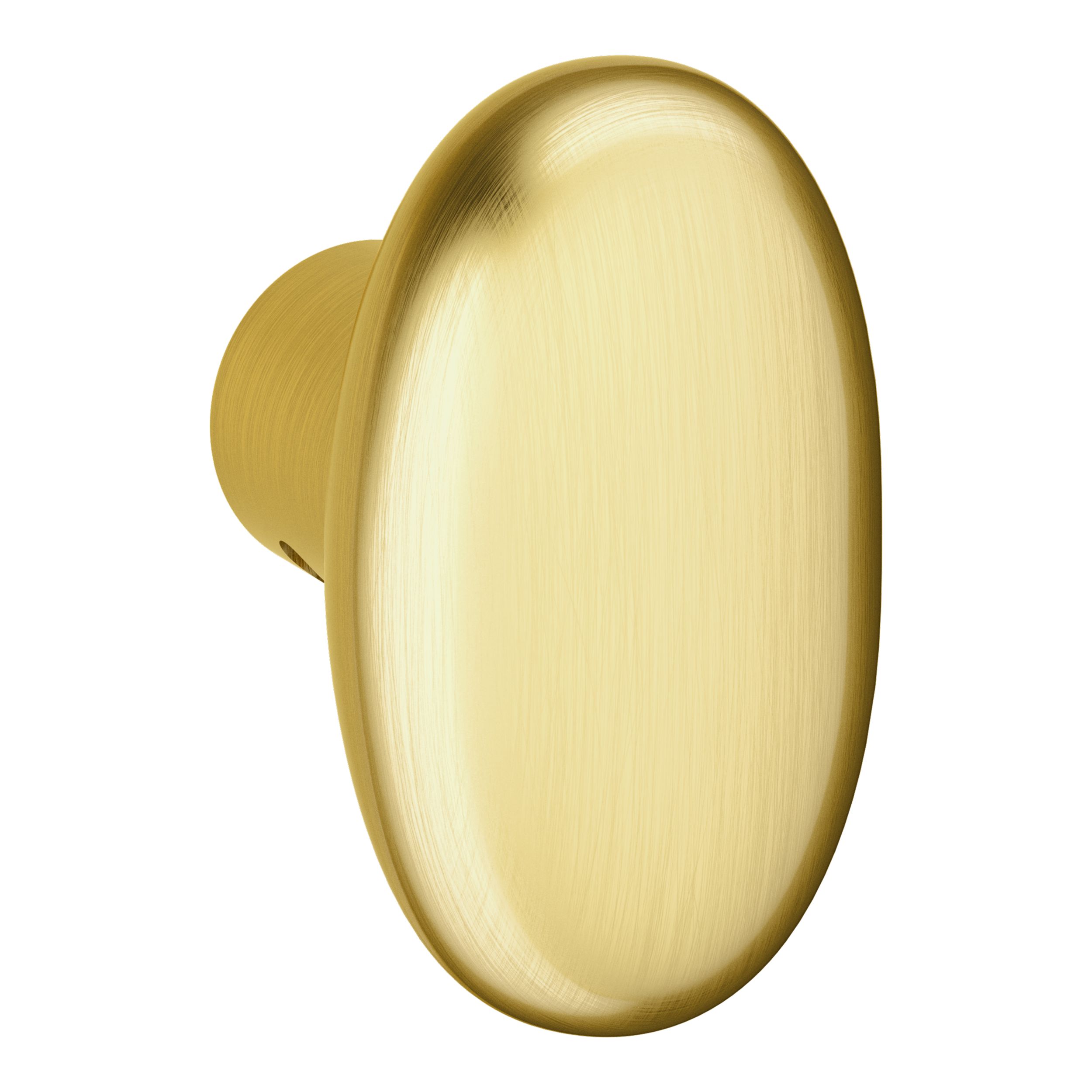 Signature Hardware 476358 White / Polished Brass Odion 3-3/4 Inch