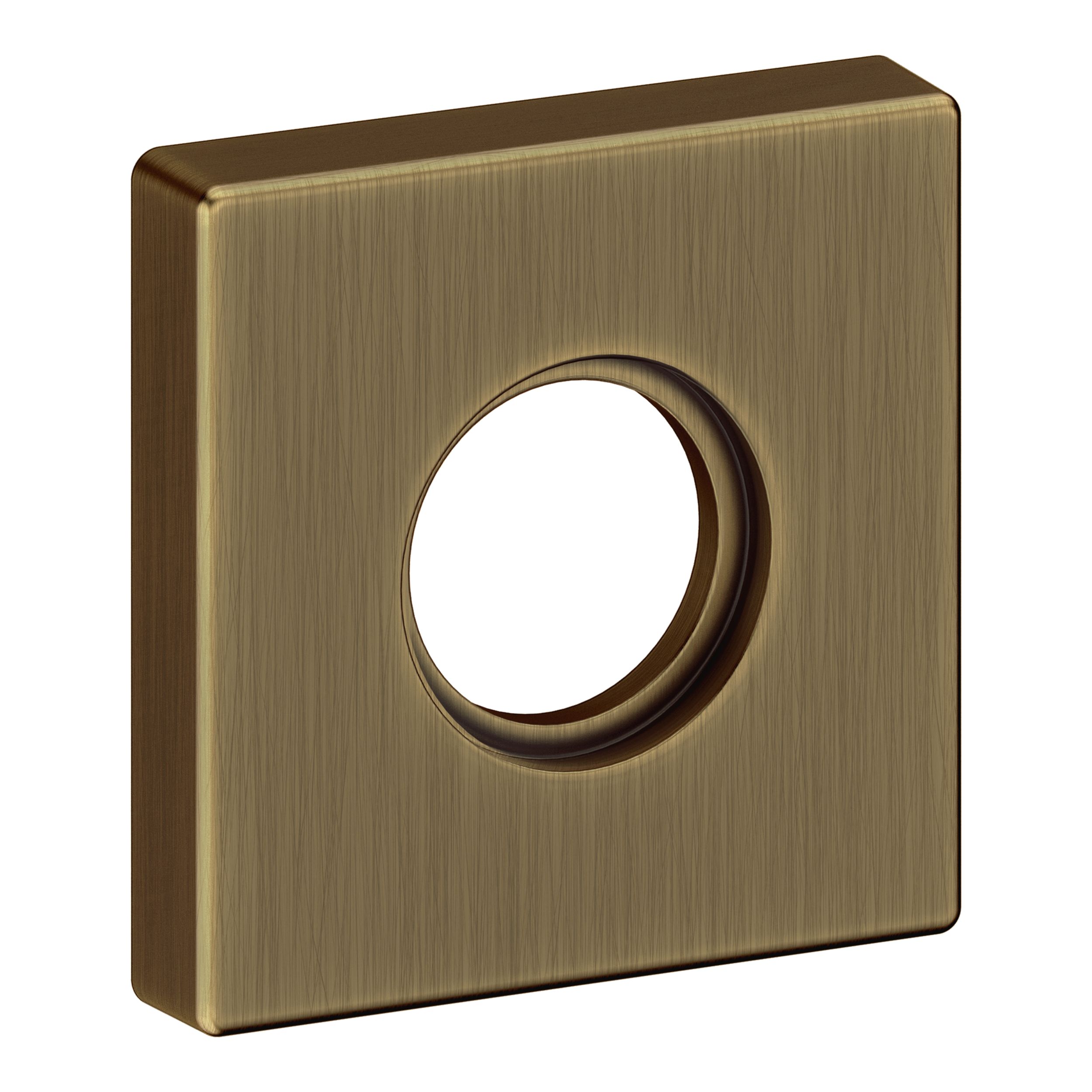 R017 Rose- Passage - Satin Brass & Black | Baldwin Hardware