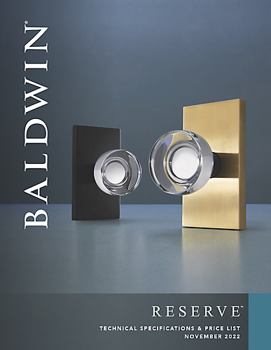 Baldwin Reserve Price Book Thumbnail