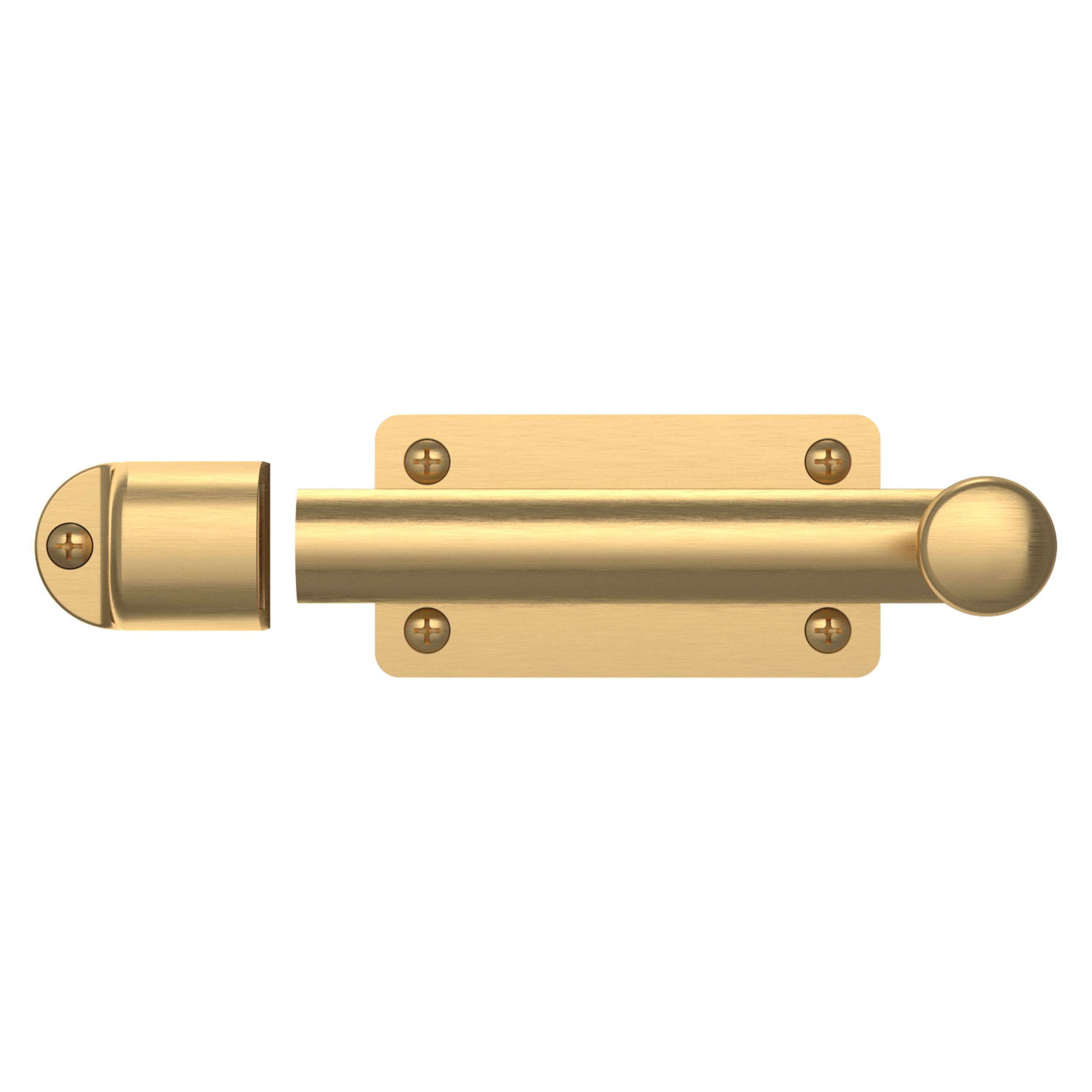 0345 Dutch Door Bolt - Lifetime (PVD) Satin Brass