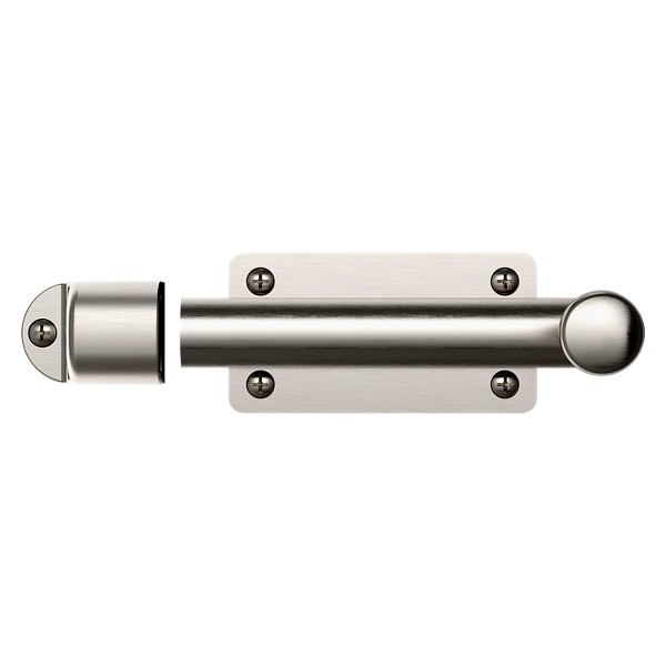 0345 Dutch Door Bolt - Lifetime (PVD) Satin Nickel | Baldwin Hardware