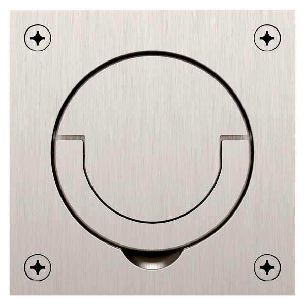 0397 SOL Flush Cup Handle & Ring Pull - Lifetime (PVD) Satin