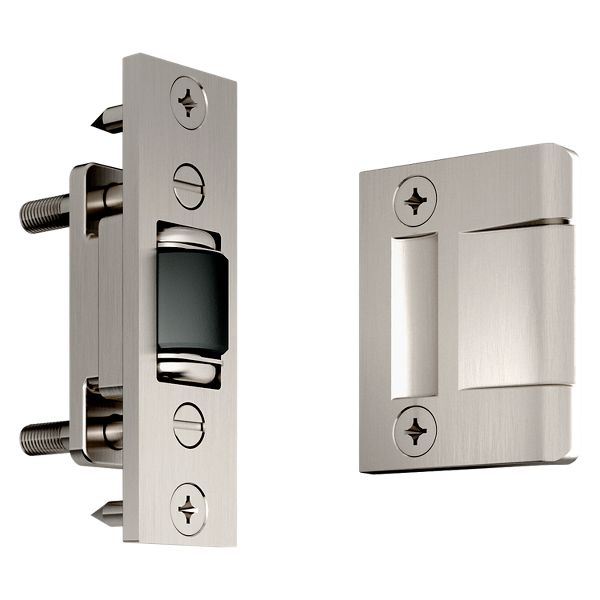 0430 Roller Latch - Lifetime (PVD) Satin Nickel | Baldwin Hardware