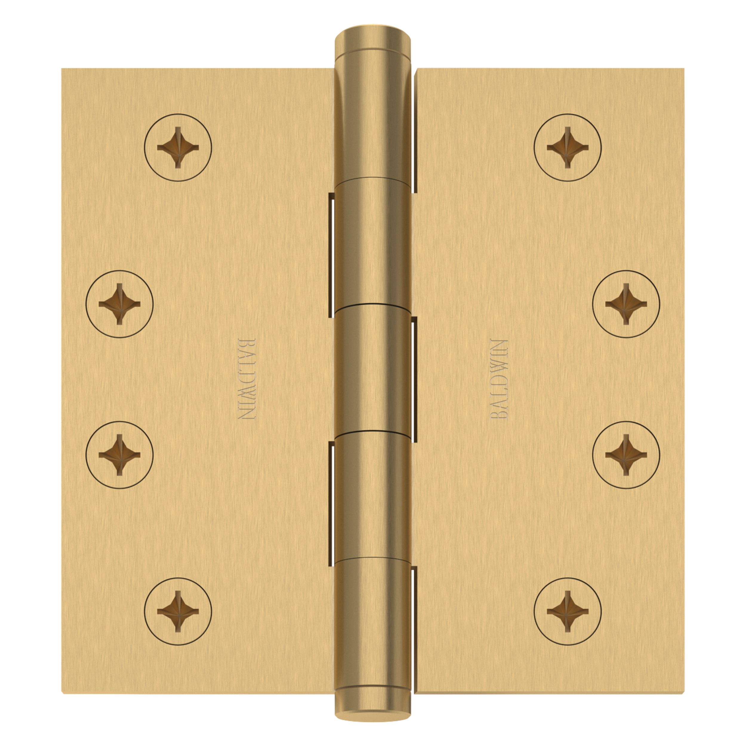 1040 NRP Square Corner Hinge - Vintage Brass