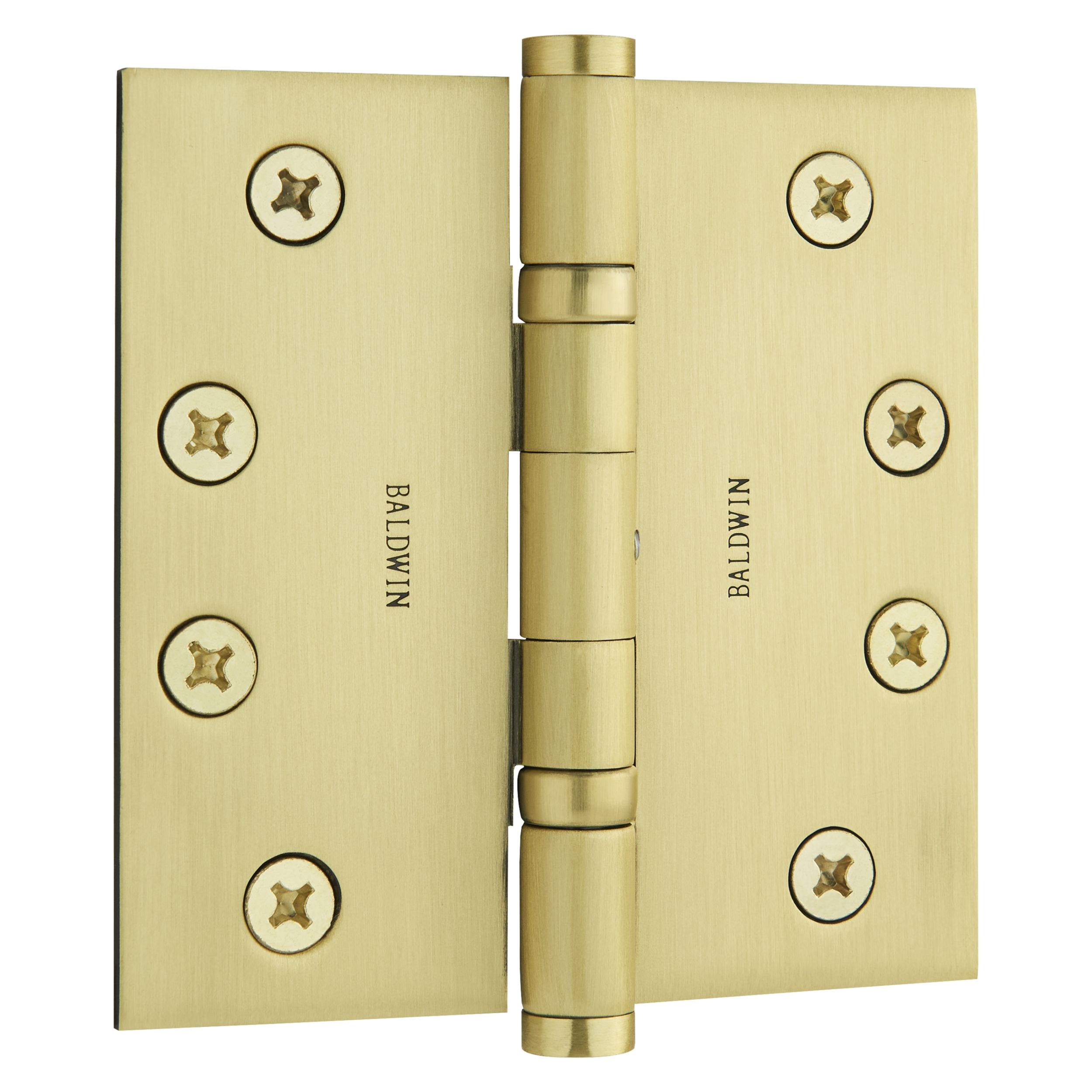 1041 NRP Ball Bearing Hinge - Satin Brass & Brown