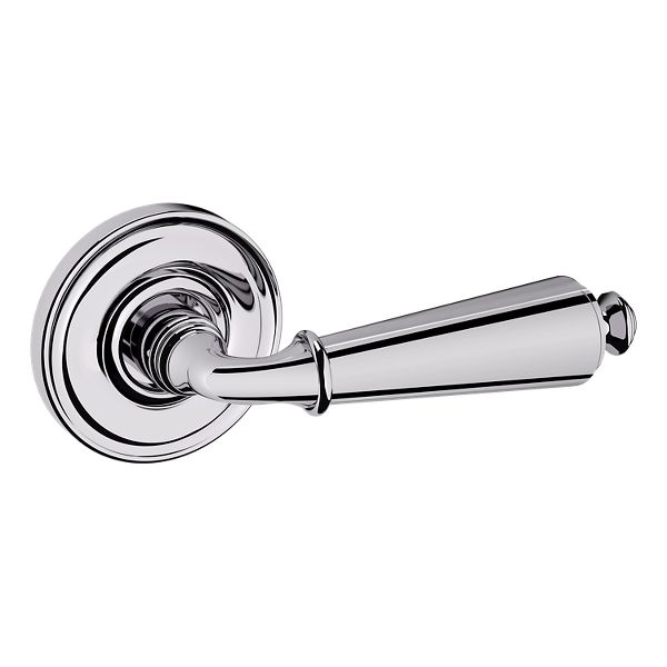 5125 Lever with 5048 Rose- Passage - Polished Chrome | Baldwin