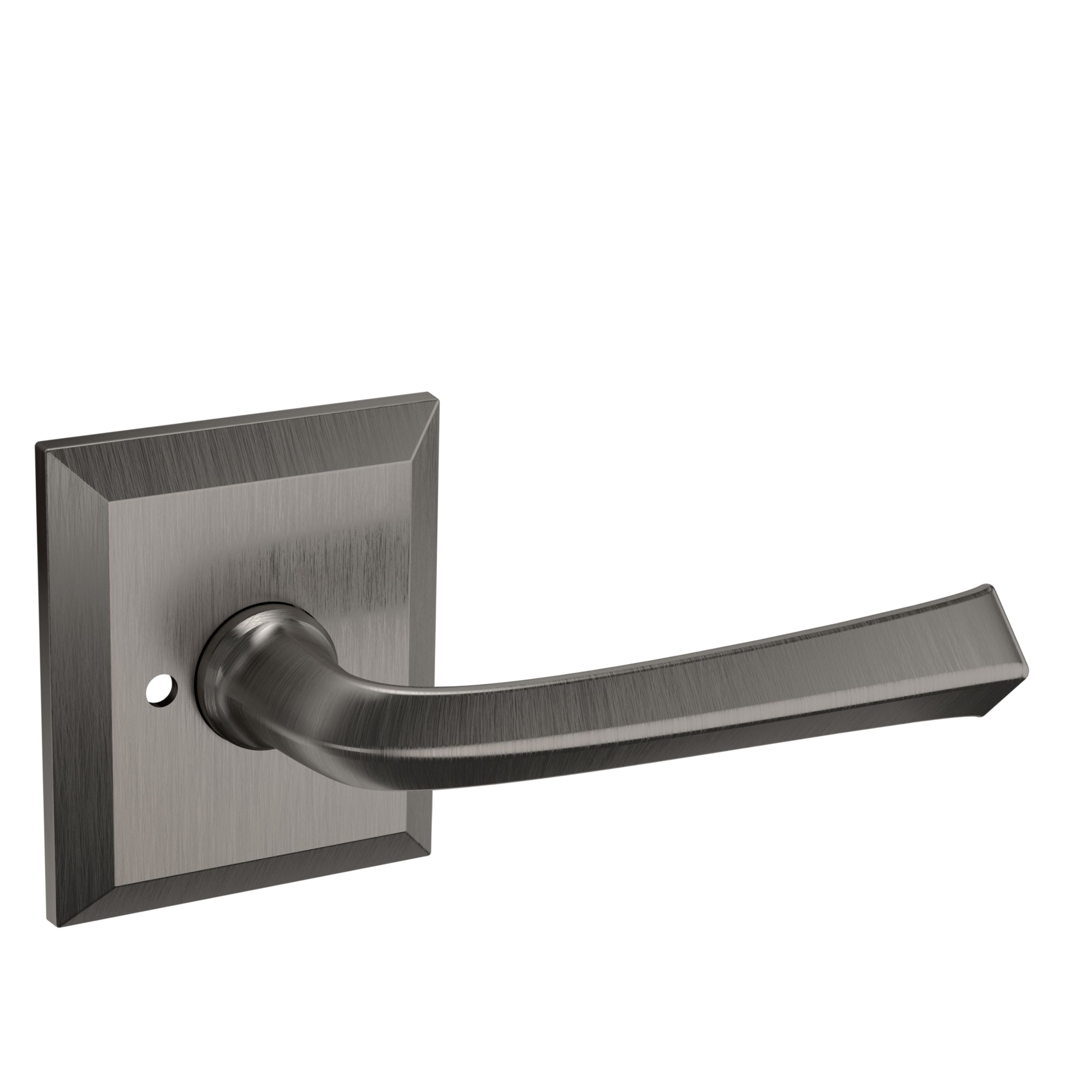 5141 Lever with R033 Rose- Privacy