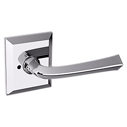 5141 Lever with R033 Rose- Privacy