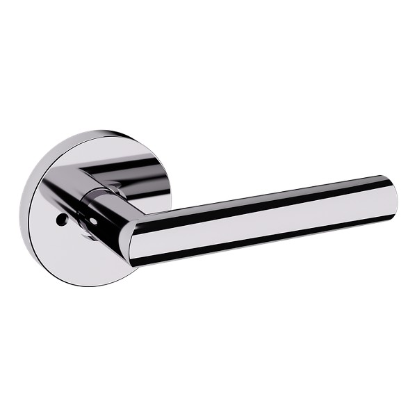 5173 Lever with 5046 Rose- Privacy - Polished Chrome | Baldwin