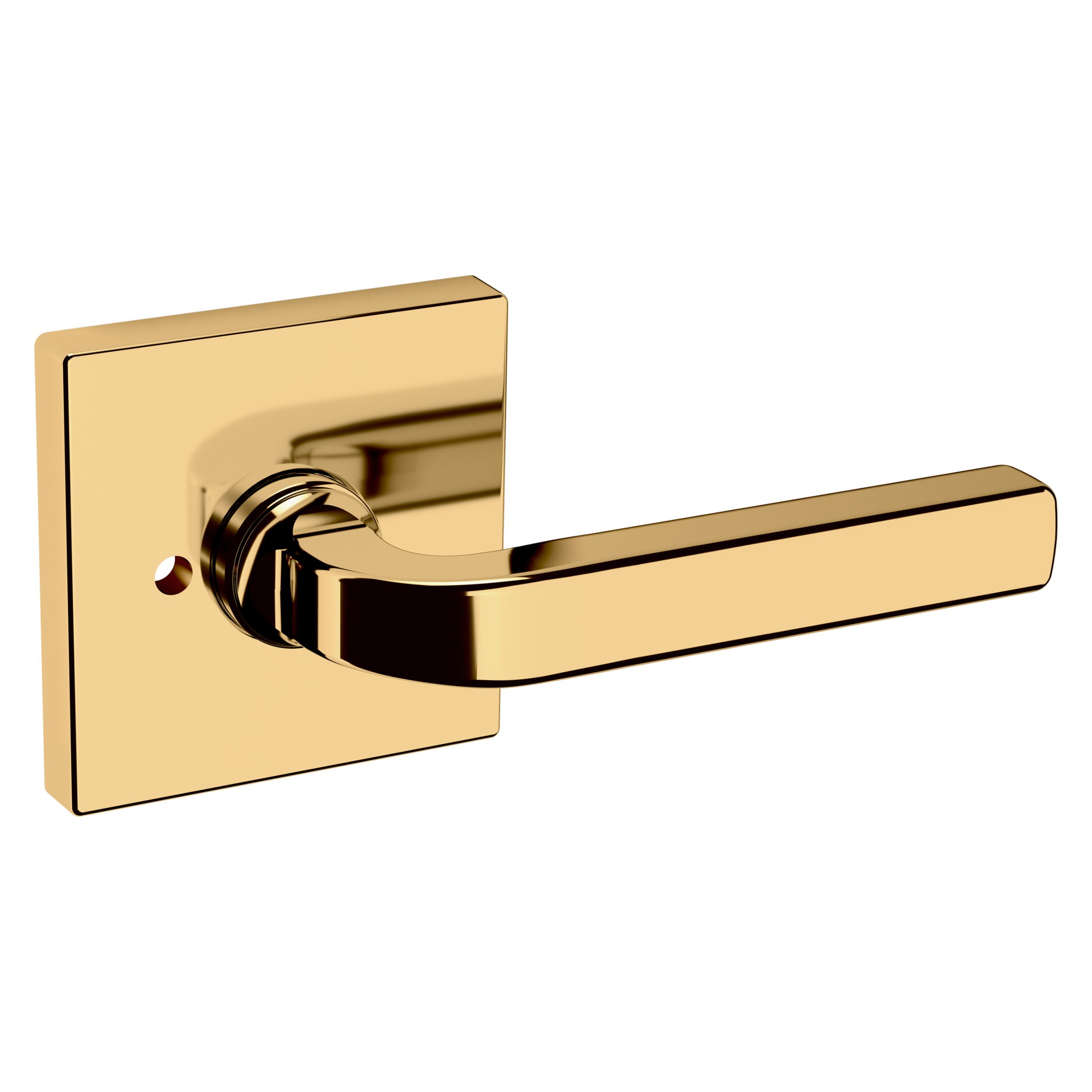 5190 Lever with R017 Rose- Privacy