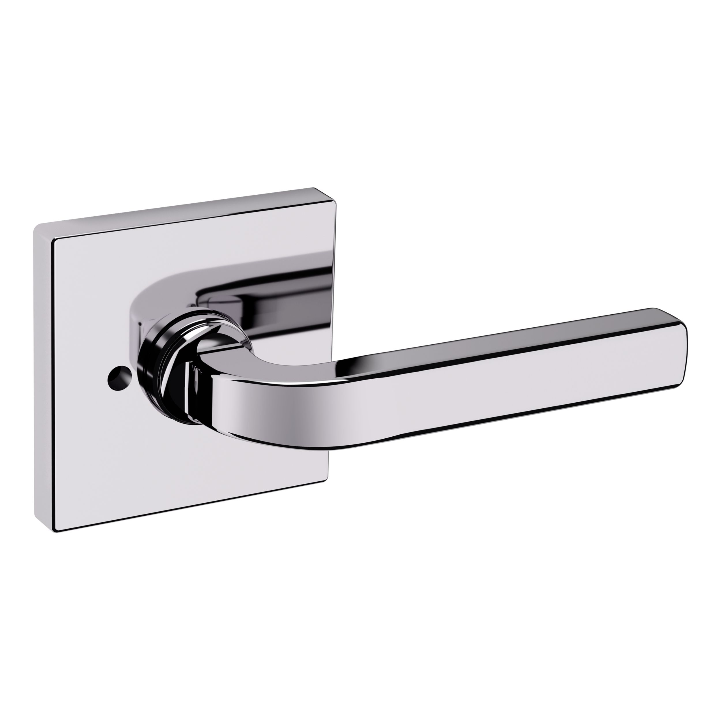 5190 Lever with R017 Rose- Privacy