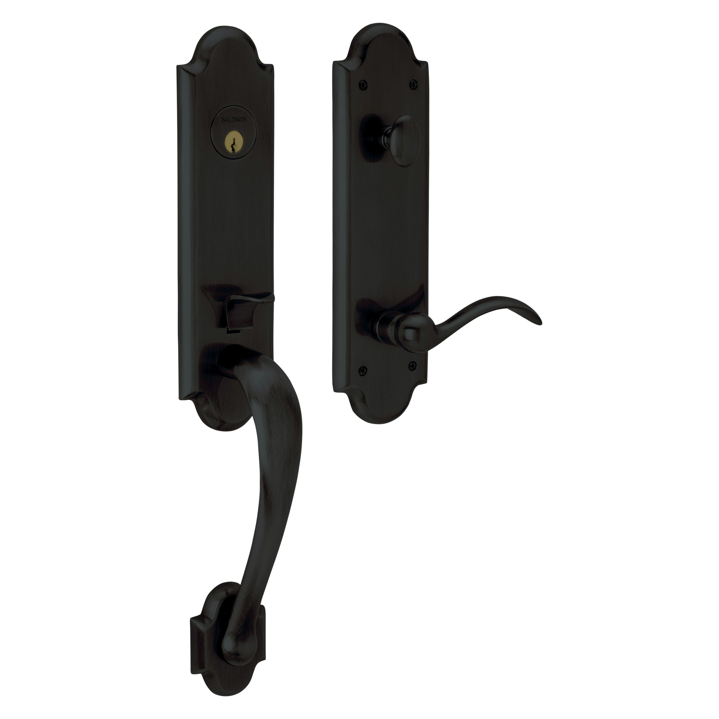 Boulder Handleset with 5452V Beavertail Lever