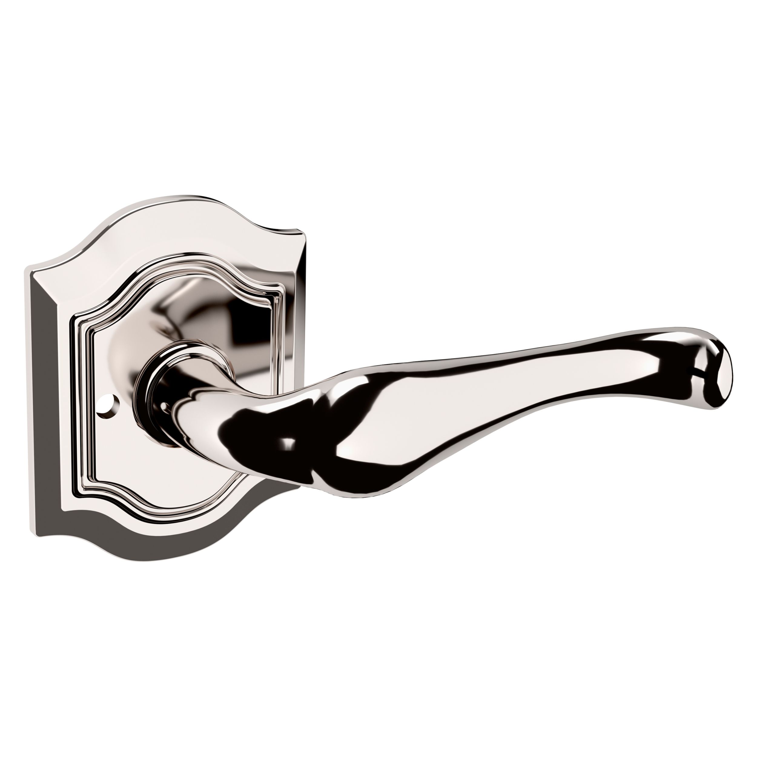 5447V Lever with R027 Rose- Privacy