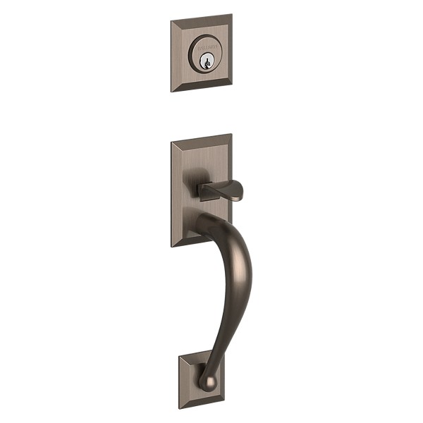 Concord Trim - Lifetime (PVD) Graphite Nickel | Baldwin Hardware
