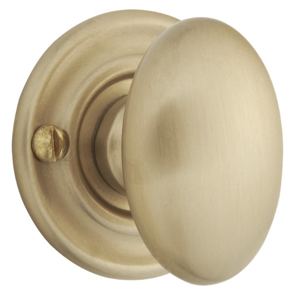 NOVITA（ノビタ） ／ BRASS　150mm Carré Tall Plate Entry Set with Fifth Avenue Knob in Vintage Brass