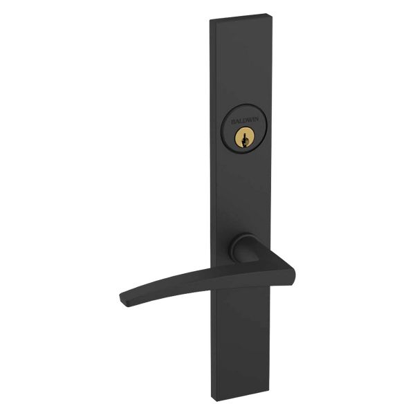 Santa Monica Trim - Satin Black | Baldwin Hardware