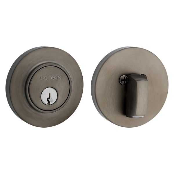 8244 Contemporary Deadbolt - Lifetime (PVD) Graphite Nickel