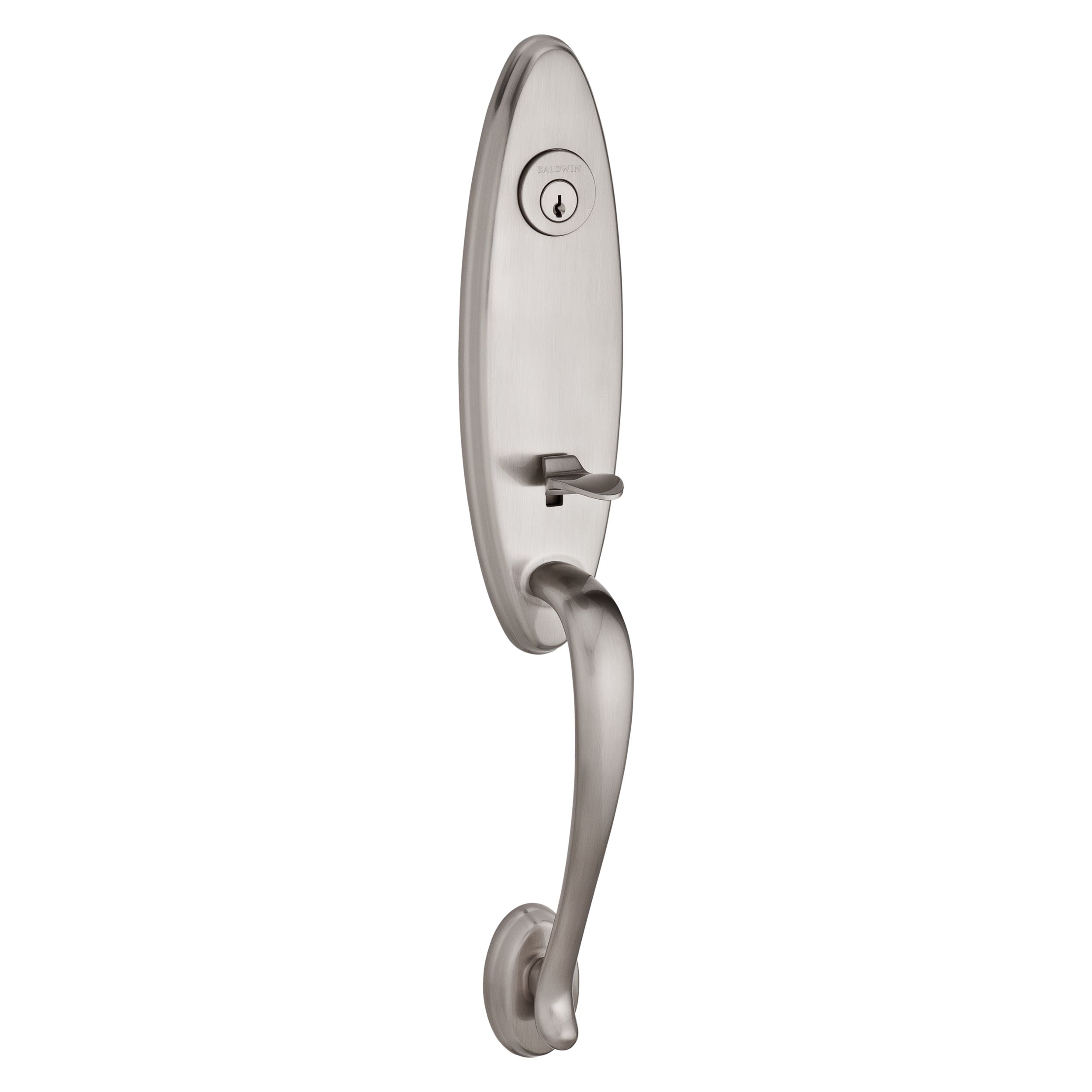 Chesapeake Handleset x Federal Lever- Round Interior - Satin