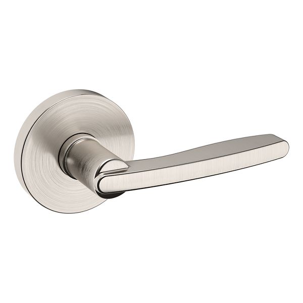 5162 Lever with R017 Rose- Passage - Lifetime (PVD) Satin Nickel