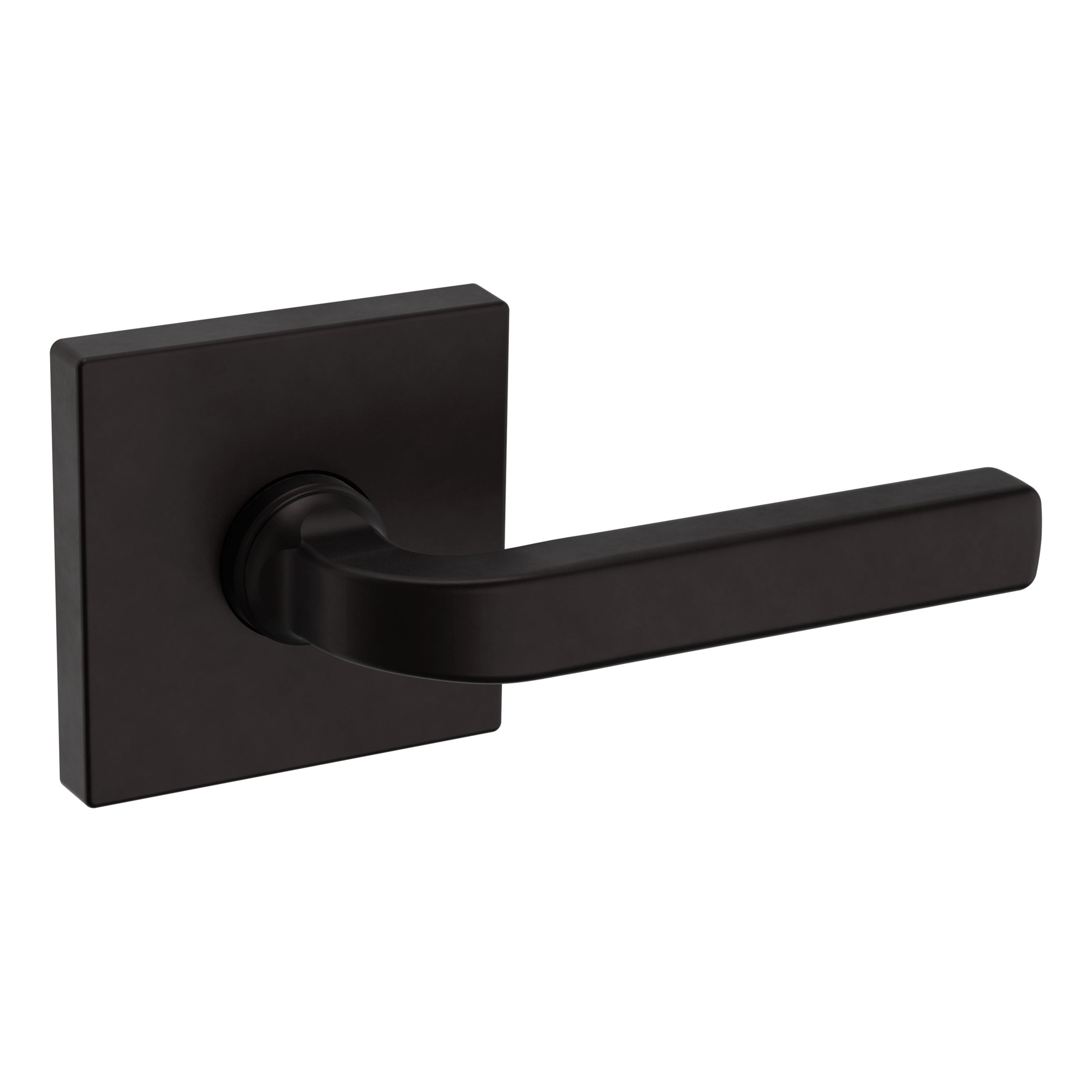 Matt Brass Finished Lever Door Handles, Available in Passage or Privacy Sets