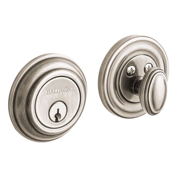 8231 Traditional Deadbolt - Lifetime (PVD) Satin Nickel | Baldwin