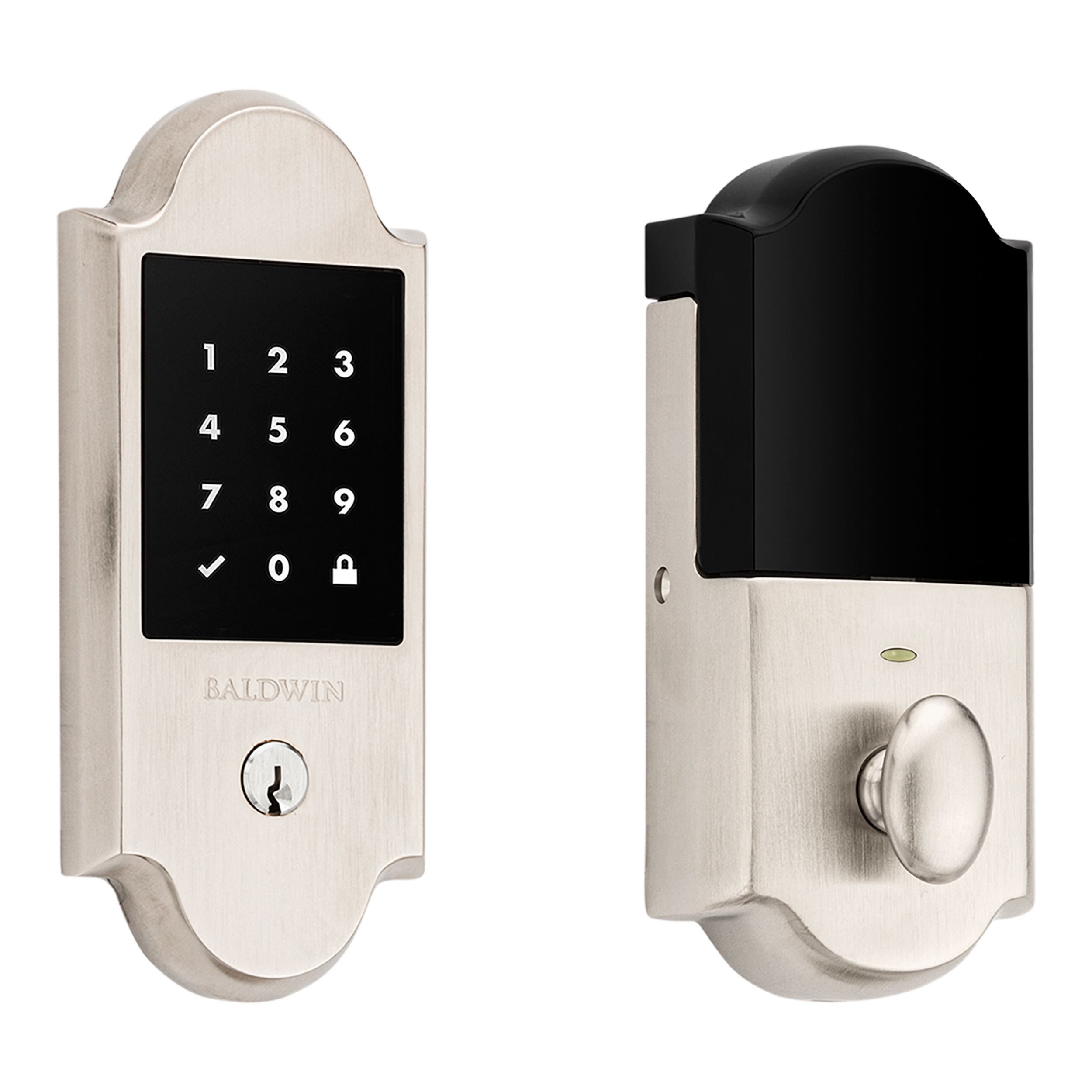 Touchscreen Boulder Standalone Deadbolt - Lifetime (PVD) Satin