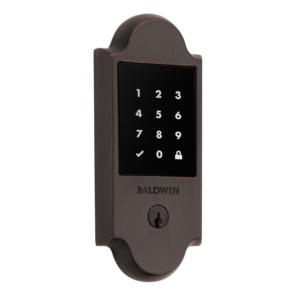 Touchscreen Boulder Z-Wave Deadbolt - Venetian Bronze | Baldwin 