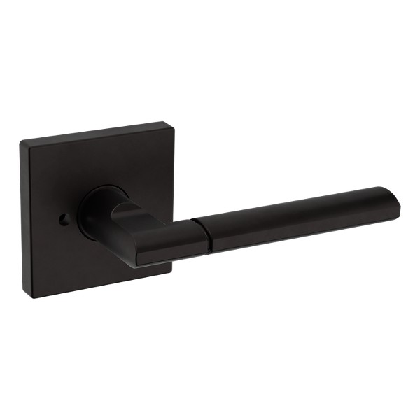 L021 Lever with R017 Rose- Privacy - Oil Rubbed Bronze | Baldwin