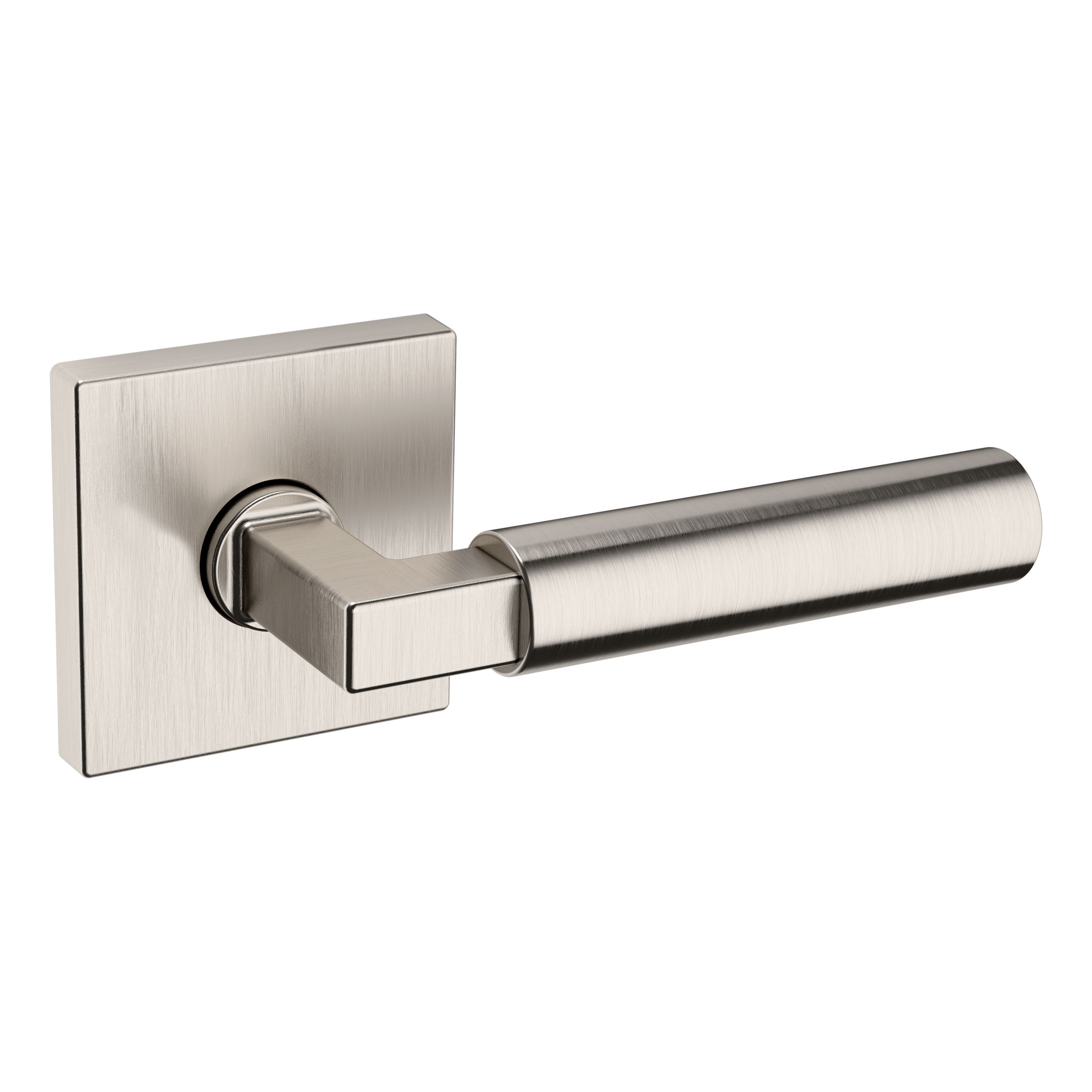 5162 Lever with R017 Rose- Passage - Lifetime (PVD) Satin Nickel