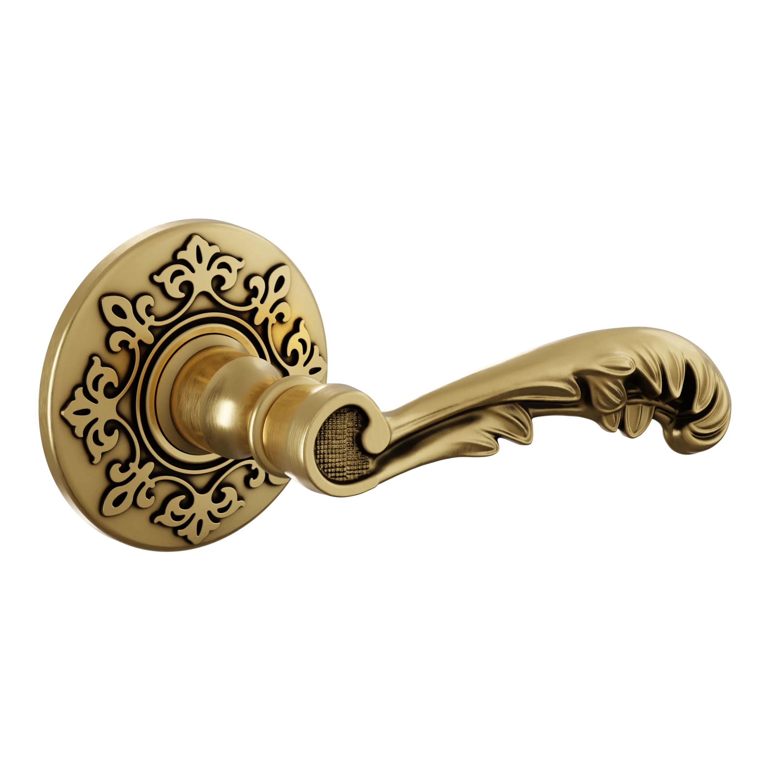 5121 Lever with R012 Rose- Passage