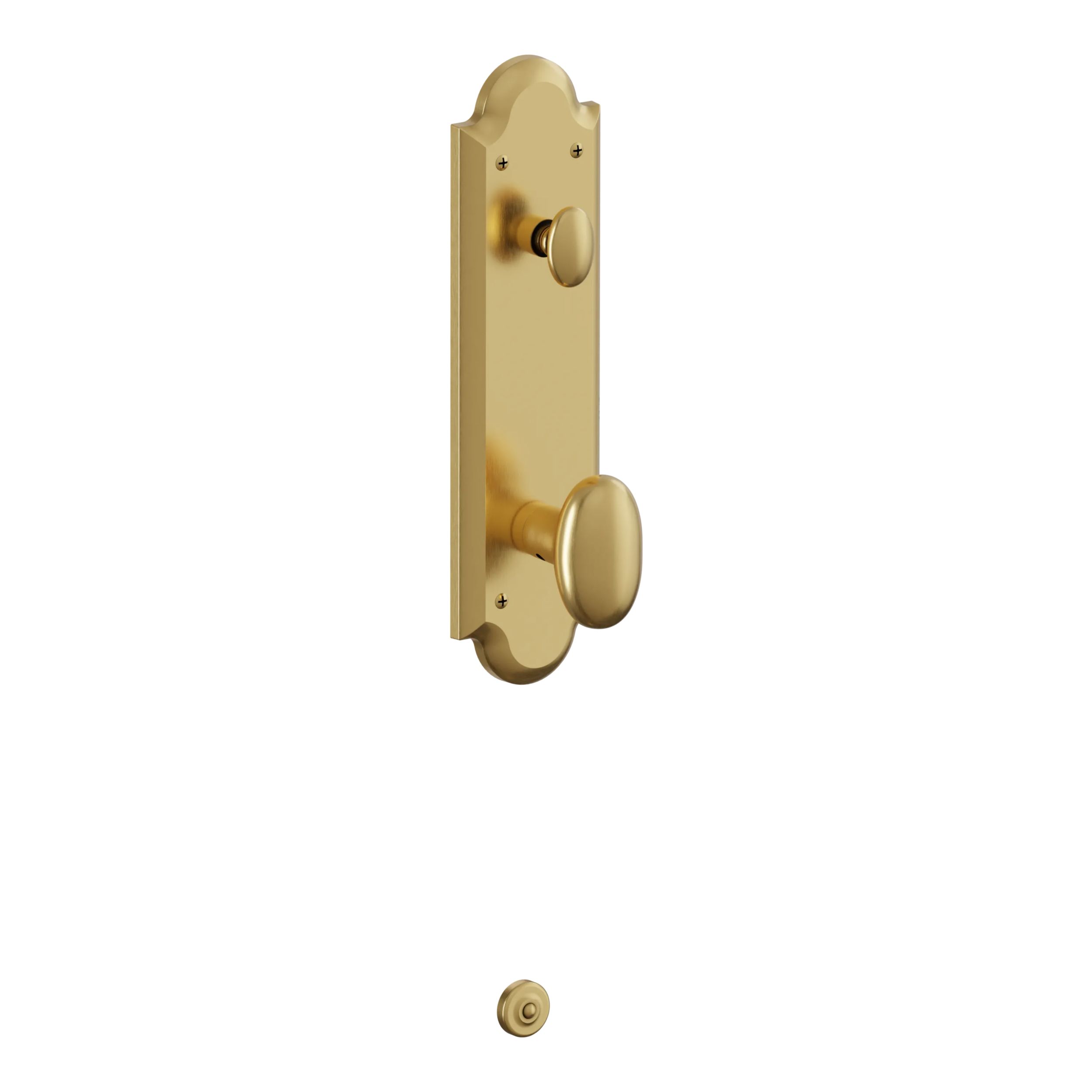 Boulder Full Handleset with 5024 Oval Knob