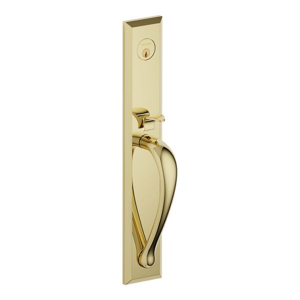 Cody Full Handleset with 5024 Oval Knob - Lifetime (PVD) Polished