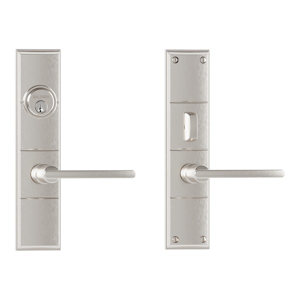 Houston Trim - Lifetime (PVD) Satin Nickel | Baldwin Hardware