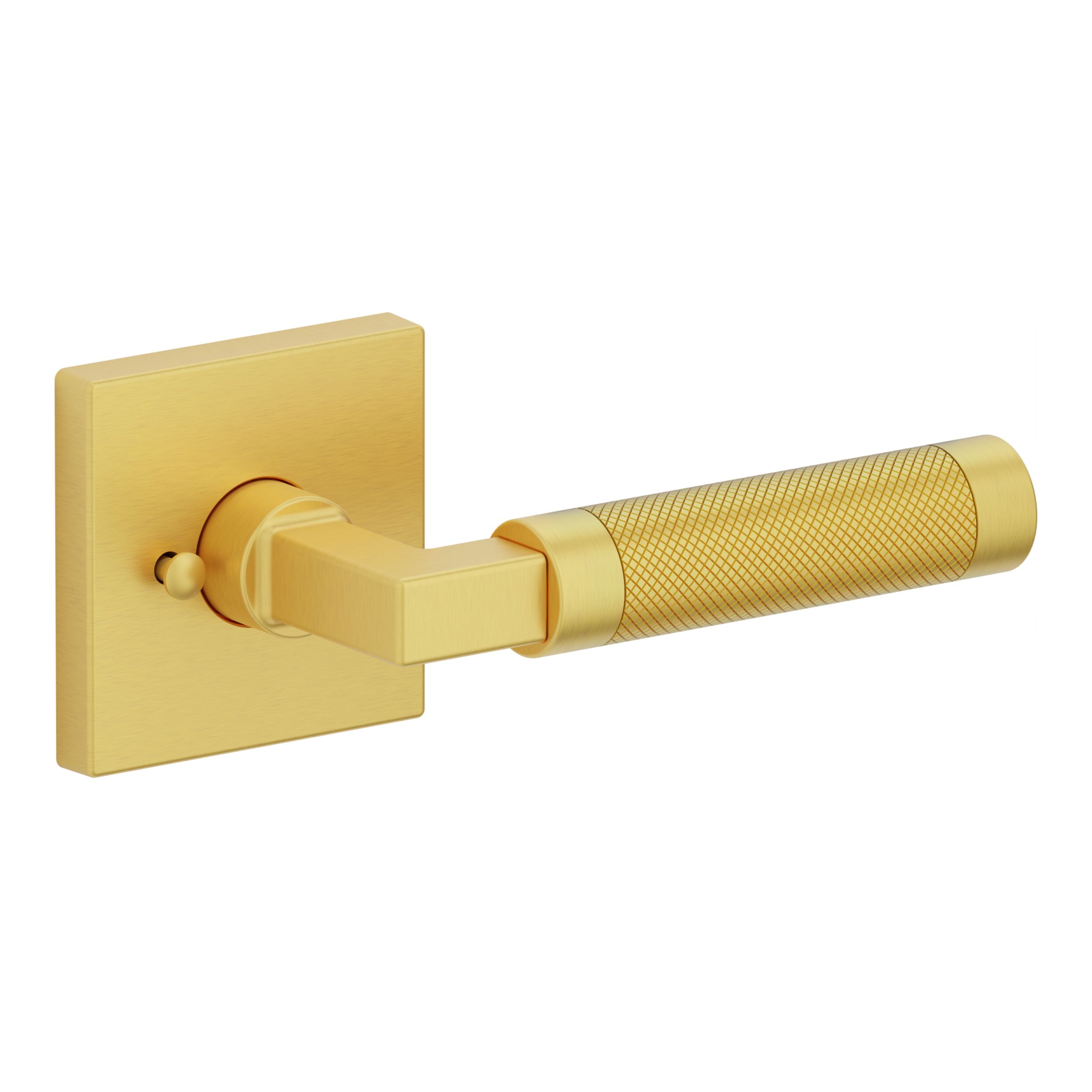 L030 Knurled Gramercy with R017 Rose - Privacy