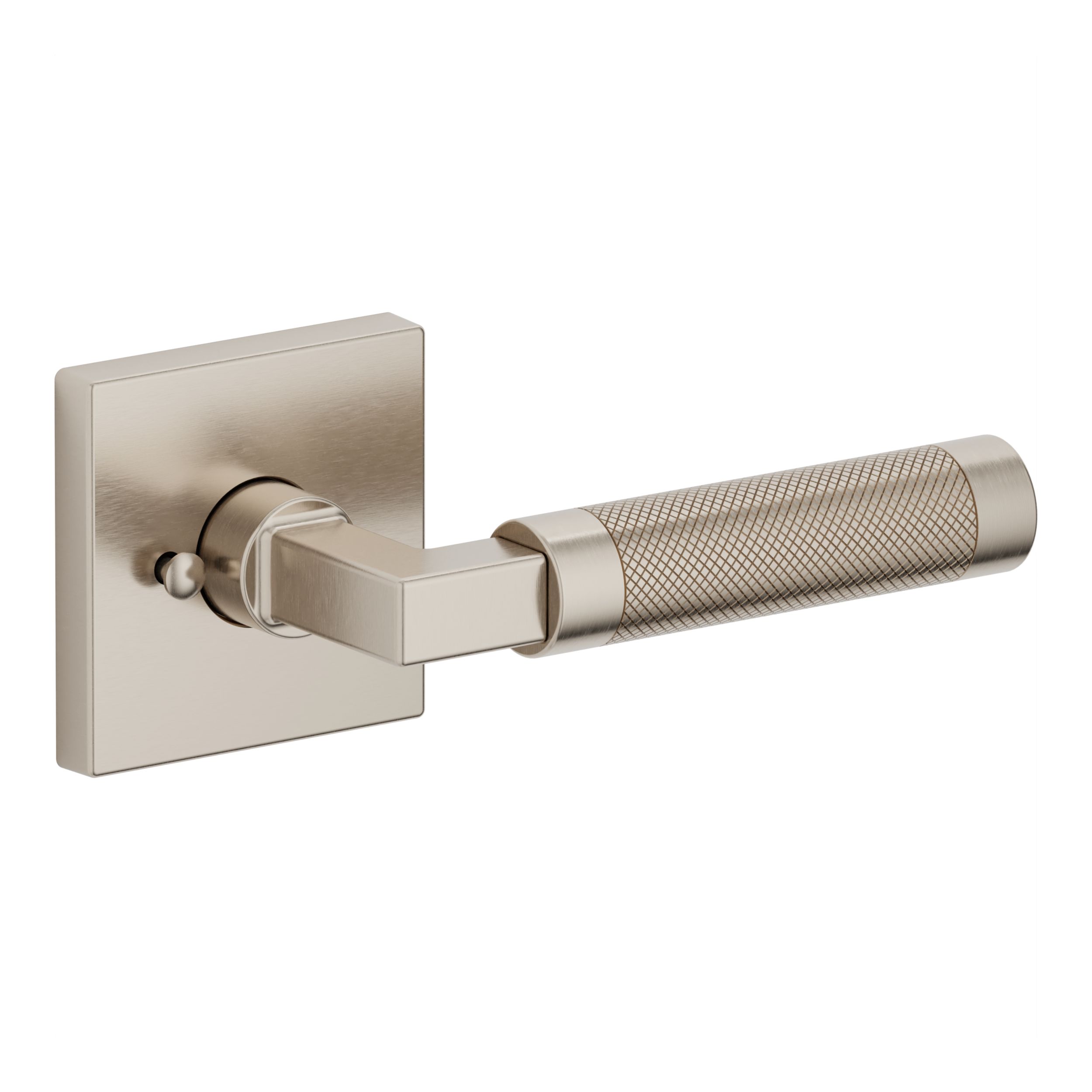 L030 Knurled Gramercy with R017 Rose - Privacy