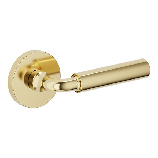 L031 Curved Gramercy Lever with 5046 Rose - Full Dummy - Lifetime