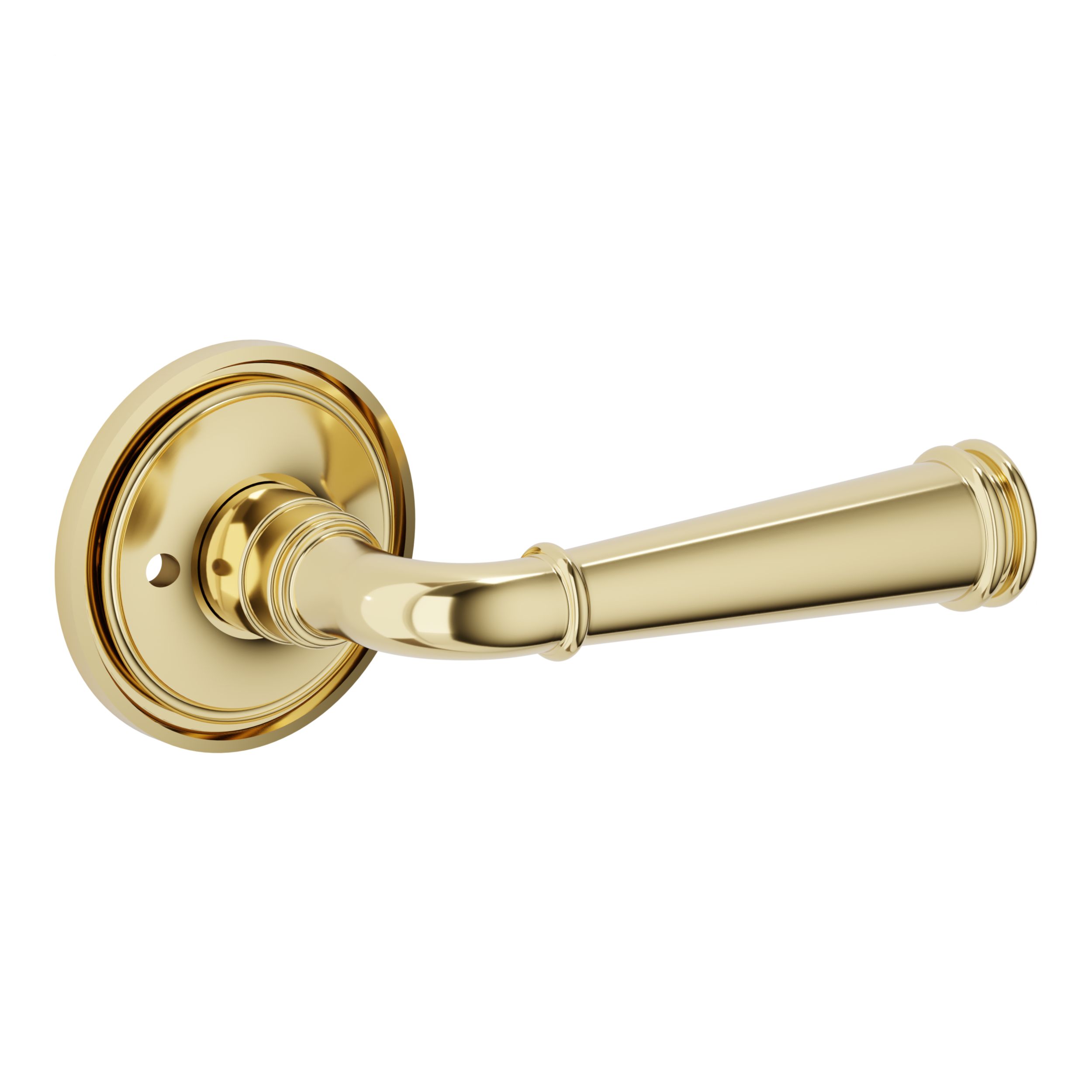 L033 Briarcrest Lever with 5070 Rose - Privacy