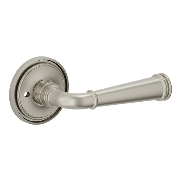 L033 Briarcrest Lever with 5070 Rose - Privacy - Lifetime (PVD